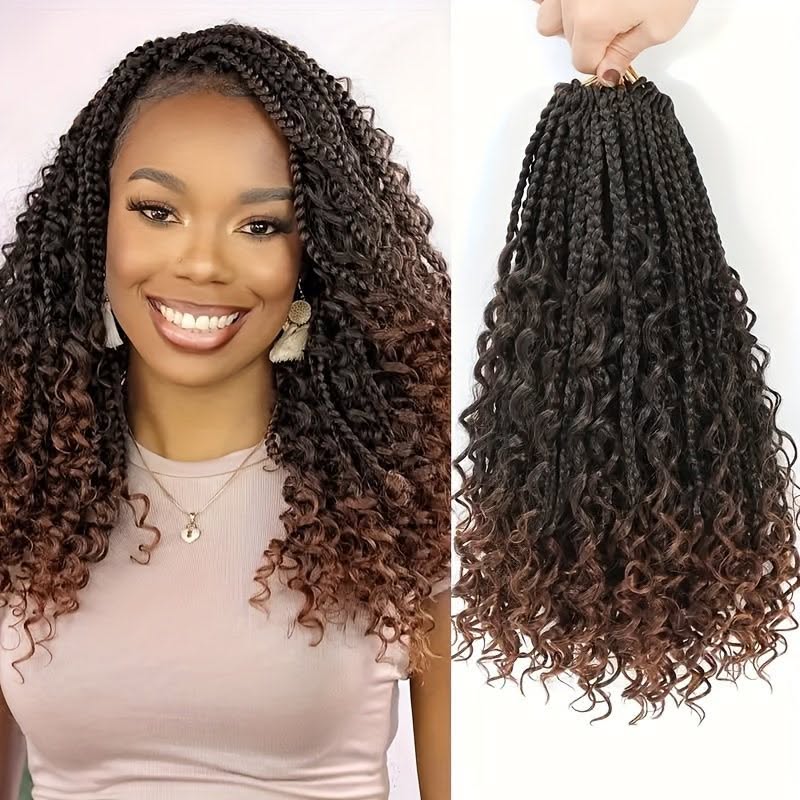 Boho Curly Crochet Install