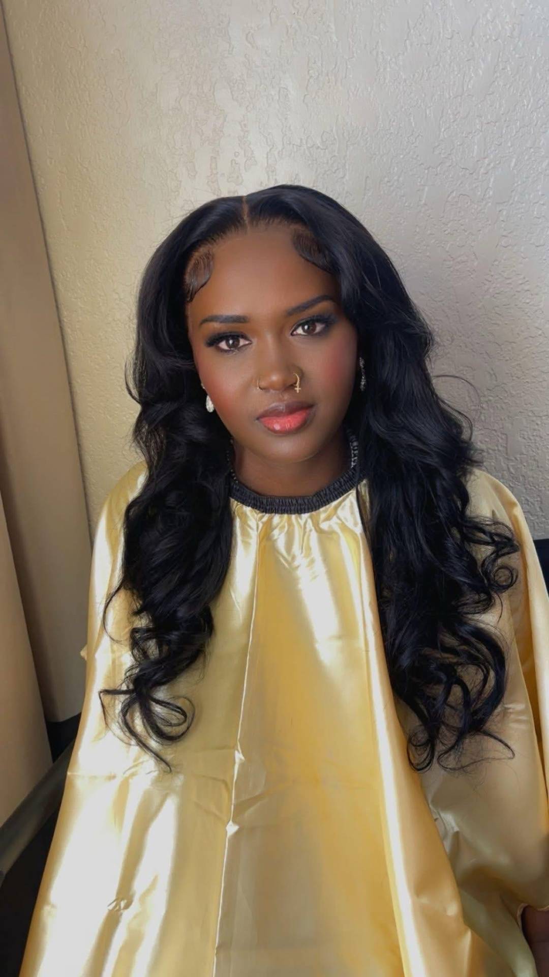 Silky Black Body Wave Install